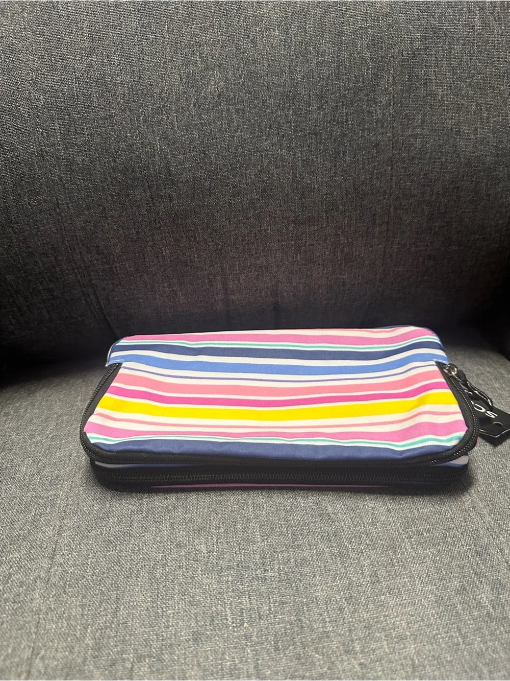 Scout 2-Way Toiletry Bag in Stripe a Pose